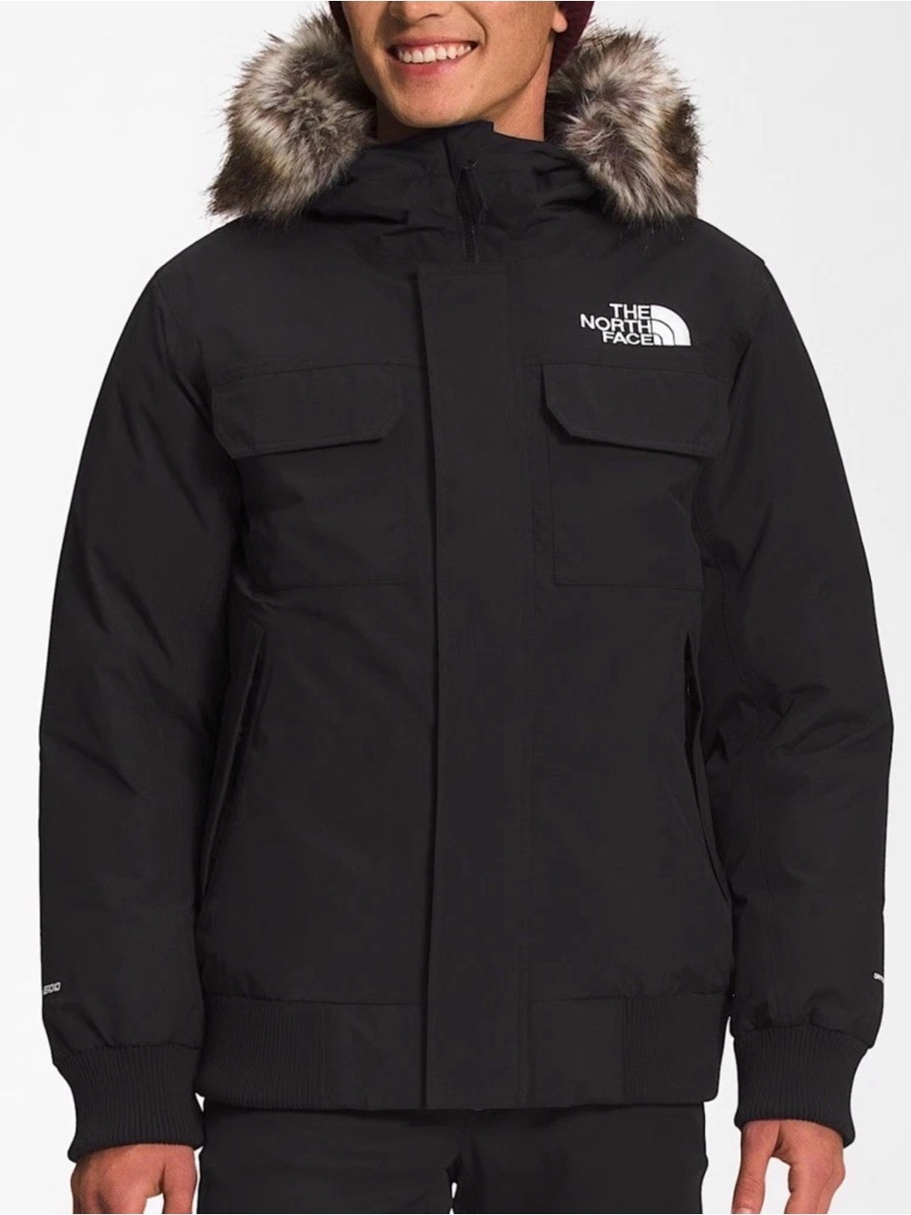 The North Face Men’s Mcmurdo Bomber Jacket Black 600-Down Relaxed Fit Sz 3XL N
